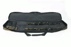 Fox - Horizon Duo Camo Pod Inc 2 Legs -Carp Fishing Rods Verkoop Winkel horizon duo 4 rod pod bag open2