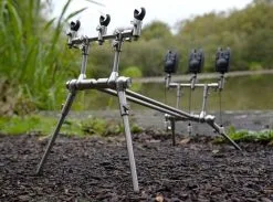 Carp Spirit - Inox - Rod Pod Complete - 3/4 Rods -Carp Fishing Rods Verkoop Winkel inox rod pod 5