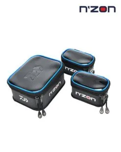Daiwa Match - N'zon Eva 3pc Accessory Case -Carp Fishing Rods Verkoop Winkel s1