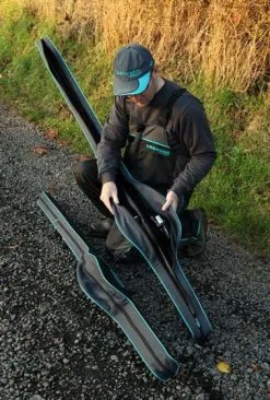 Drennan - Slimline Double Rod Hardcase -Carp Fishing Rods Verkoop Winkel slimline two rod hardcase padded divider 3