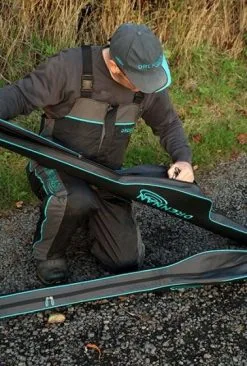 Drennan - Slimline Double Rod Hardcase -Carp Fishing Rods Verkoop Winkel slimline two rod hardcase un zipping